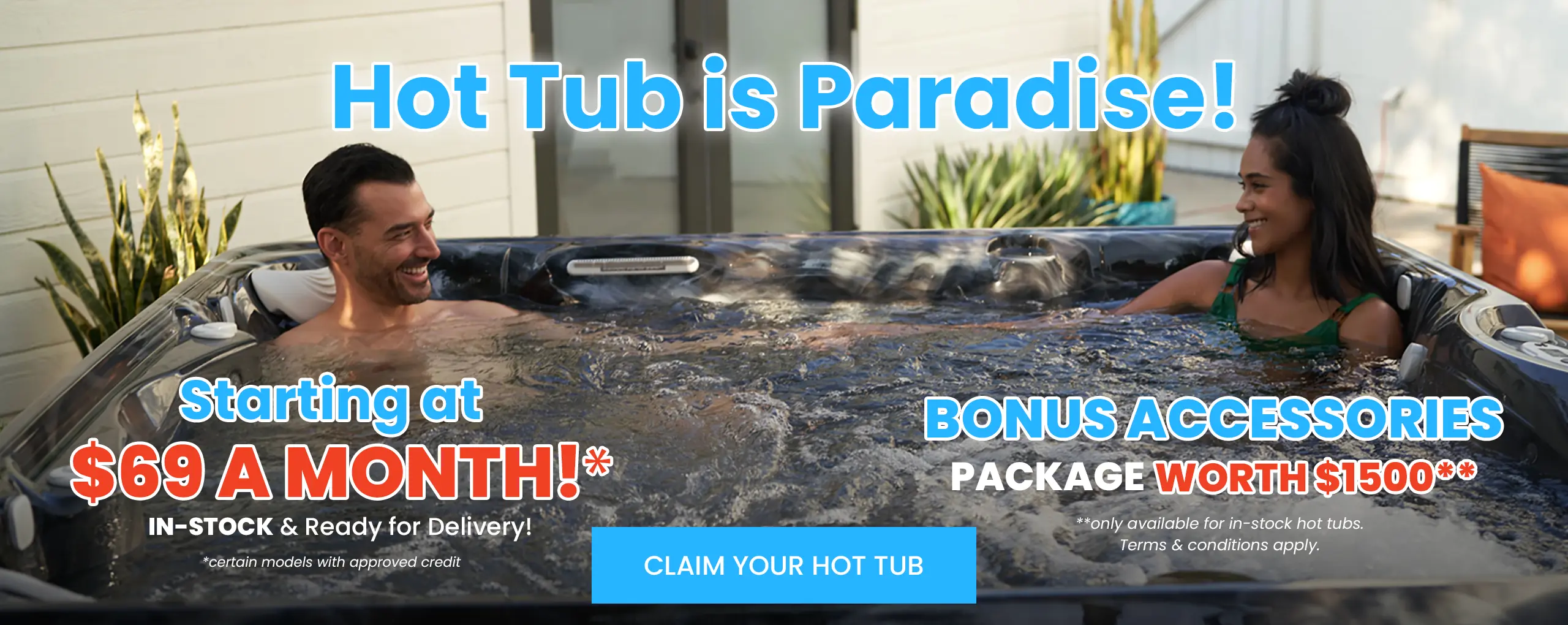 Hot Tub is Paradise!